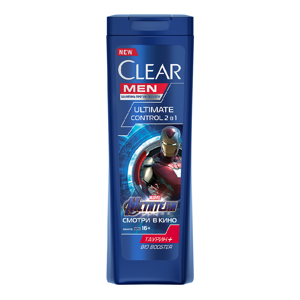 

Шампунь для волос Clear Men Ultimate Control 2 в 1, 400 мл