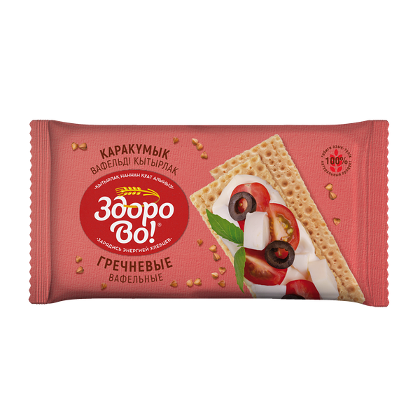 Хлебцы Здорово! вафельные гречневые 70 г