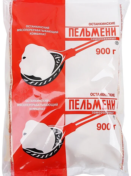 Пельмени ОМПК Останкинские 900 г