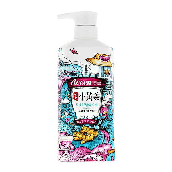 Шампунь для волос Accen Ginger с имбирем успокаивающий 500 мл
