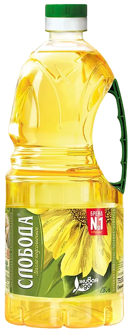 

Масло подсолнечное Слобода рафинированное 1.8 л