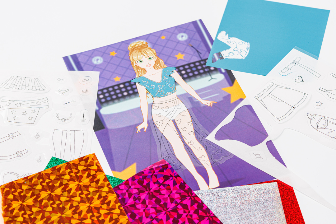 

Набор для творчества Аппликация фольгой