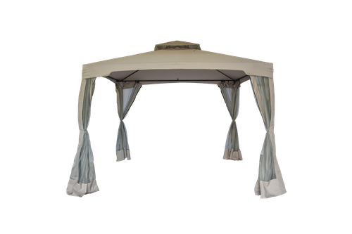 

Павильон с антимоскитными шторами Giardino Club 3х3 м полиэстер, в ассортименте, Арт. 3306-С