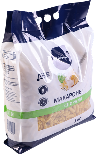 

Макароны Bonvida Спирали 3 кг
