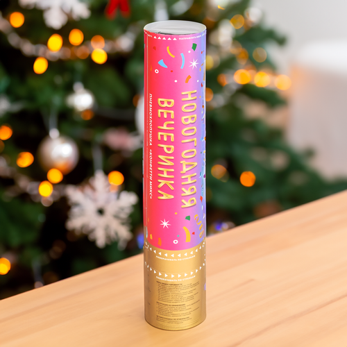 

Пневмохлопушка PARTY POPPER Конфетти 30см