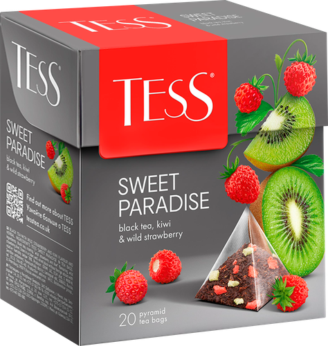 

Чай черный Tess Sweet Paradise в пирамидках 36 г
