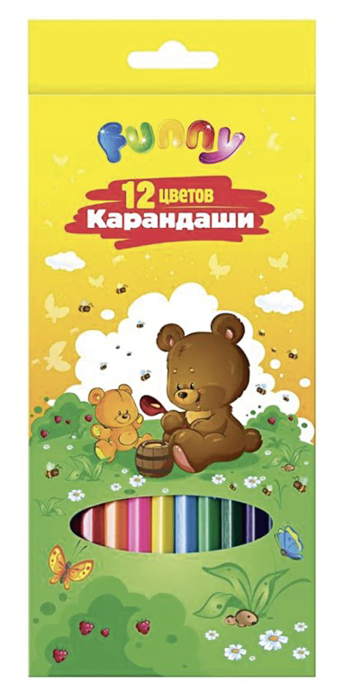 

Карандаши цветные ArtSpace 12 цветов