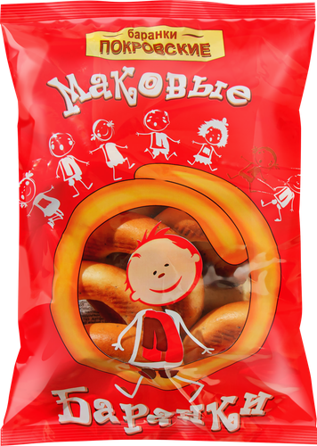 

Баранки Покровский Хлеб маковые 400 г