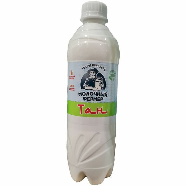 Тан Молочный Фермер 0.5%, 500 мл