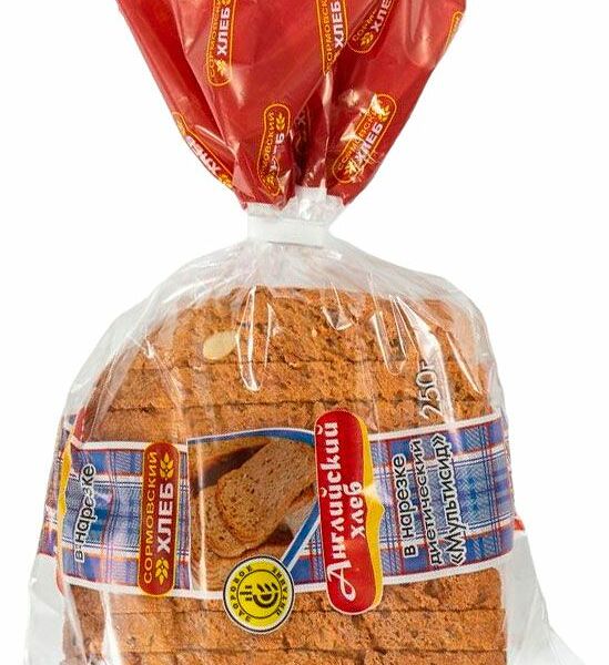 Хлеб Сормовский Английский диетический нарезка