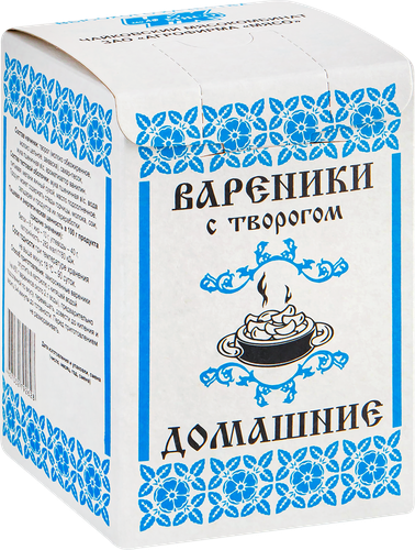 

Вареники Чайковские Домашние с творогом 450 г