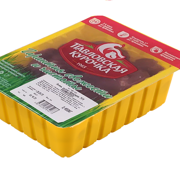 Печень цыплёнка-бройлера Павловская курочка замороженная вес