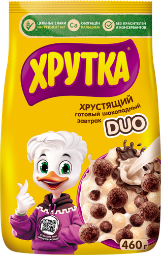 

Шарики шоколадные Хрутка Duo 460 г