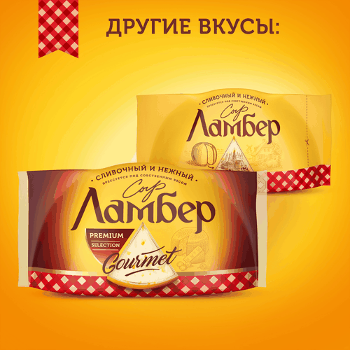 

Сыр Ламбер Лёгкий 30% 230 г