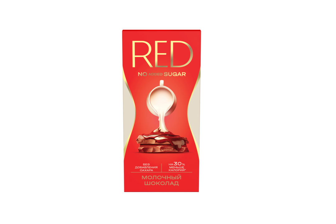 

Шоколад молочный RED Delight с пониженной калорийностью 70 г