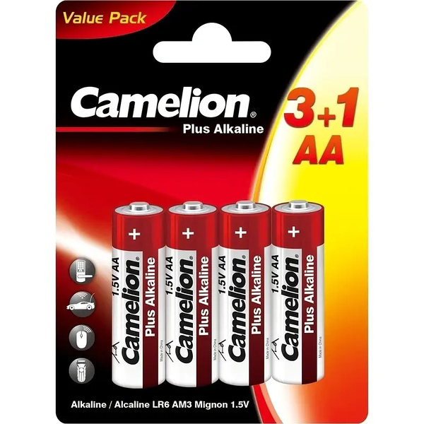 Батарейки Camelion Plus Alkaline AA 4 шт.