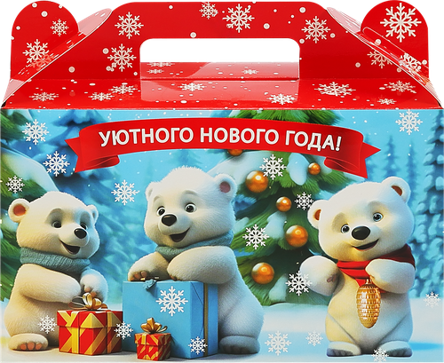 

Новогодний подарок КФ ПЕРМСКАЯ Милые мишки, 250 г