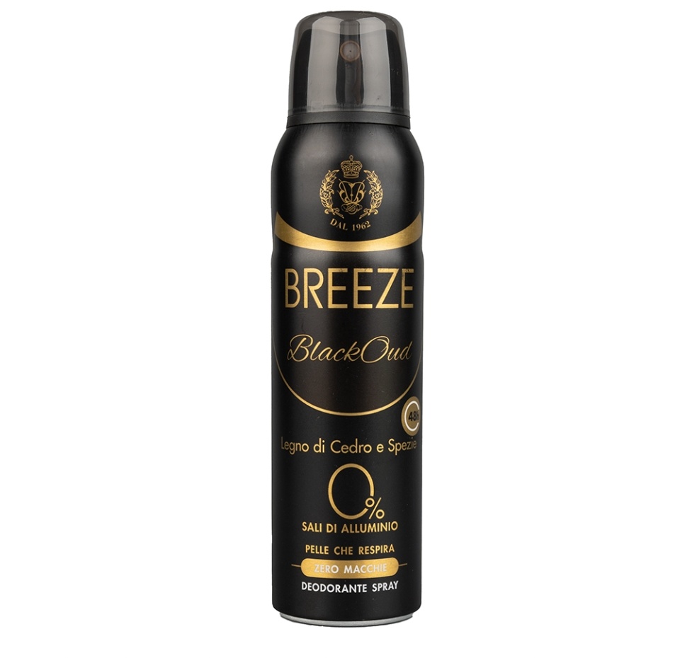

Дезодорант-аэрозоль мужской Breeze Black Oud 150 мл