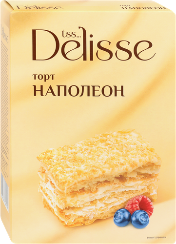 

Торт Delisse Наполеон 340 г