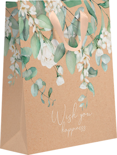 

Пакет подарочный Пакетико Эвкалипт Крафт, 32х26,5х12,5 см, в ассортименте