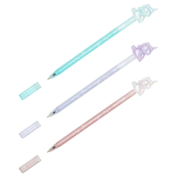 Ручка шариковая Meshu Unicorn синяя 0.5 мм 1 шт., цвет корпуса в ассортименте