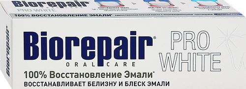 

Зубная паста Biorepair Pro White отбеливающая Мята 75 мл