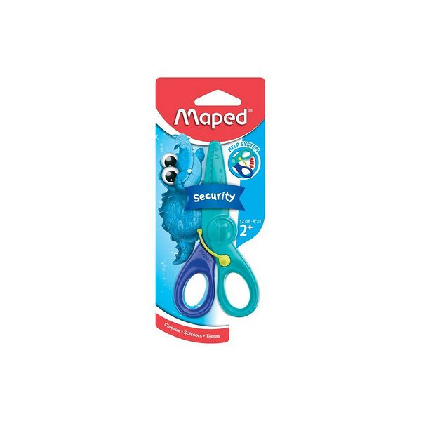 Ножницы 12 см Kidipulse Maped ассорти арт 472110