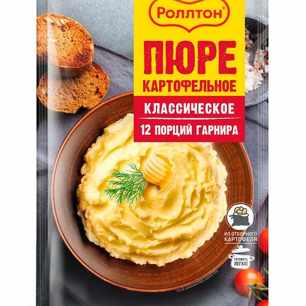Пюре картофельное Роллтон классическое, 240 г