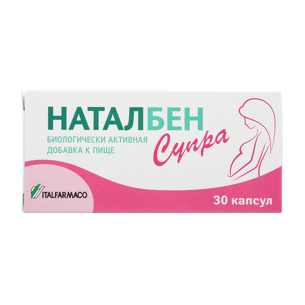 Наталбен Супра капсулы 30 шт 