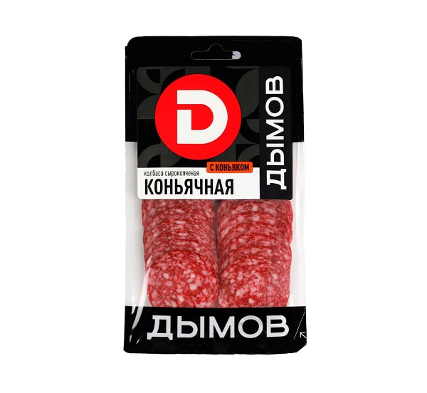 Колбаса сырокопчёная Дымов Коньячная 90 г