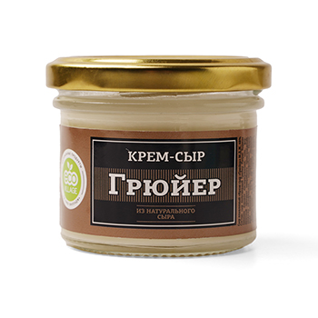 

Крем-сыр Еco Villagе Грюйер Сливочный плавленный 48% 100 г
