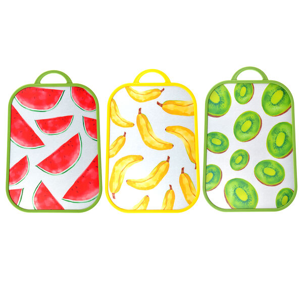 Доска разделочная Satoshi Фрукты 37.5х25.5х1.2 см дизайн в ассортименте