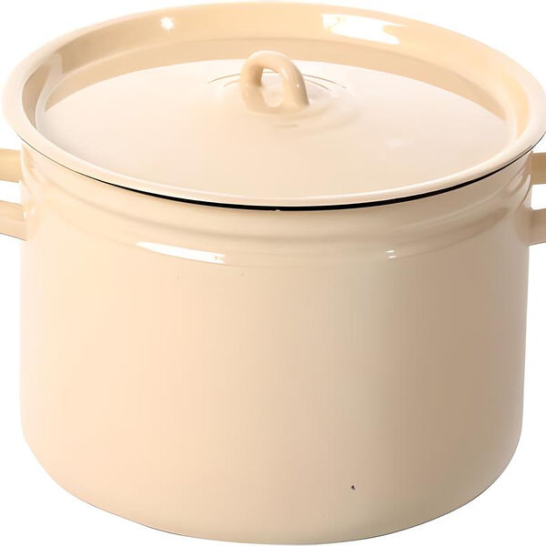 Кастрюля Лзэп эмалированная, 7 л