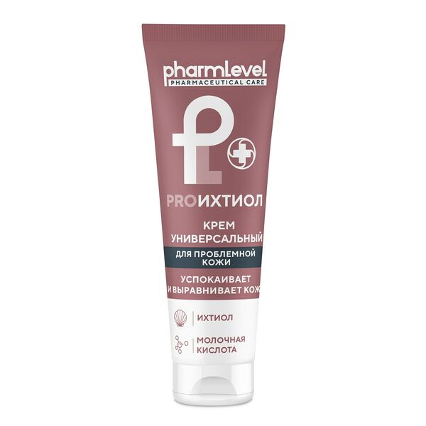 Крем для тела Pharmlevel PROИхтиол, 75 мл, универсальный