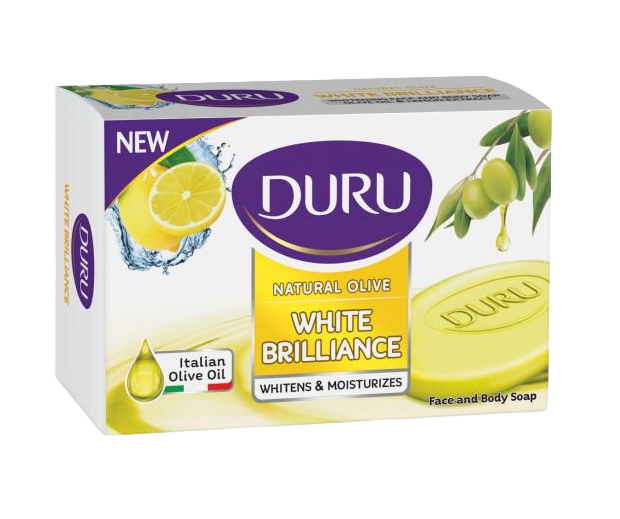 

Мыло твердое Duru Olive White Brilliance Lemon 140 г