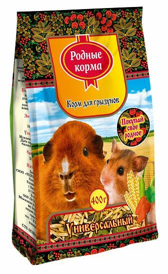 Корм для грызунов Универсальный ТМ Родные корма