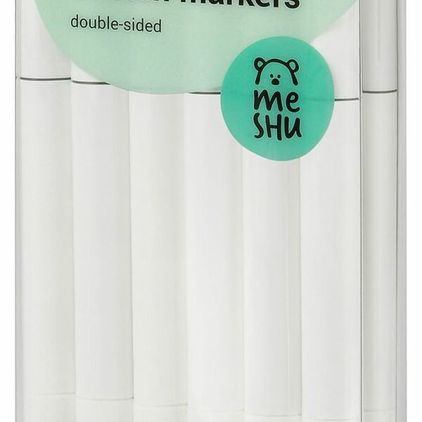 Набор маркеров Meshu для скетчинга 12 цветов