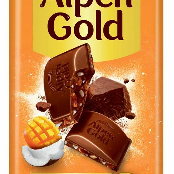 Шоколад Alpen Gold молочный Тропический кокос 80г