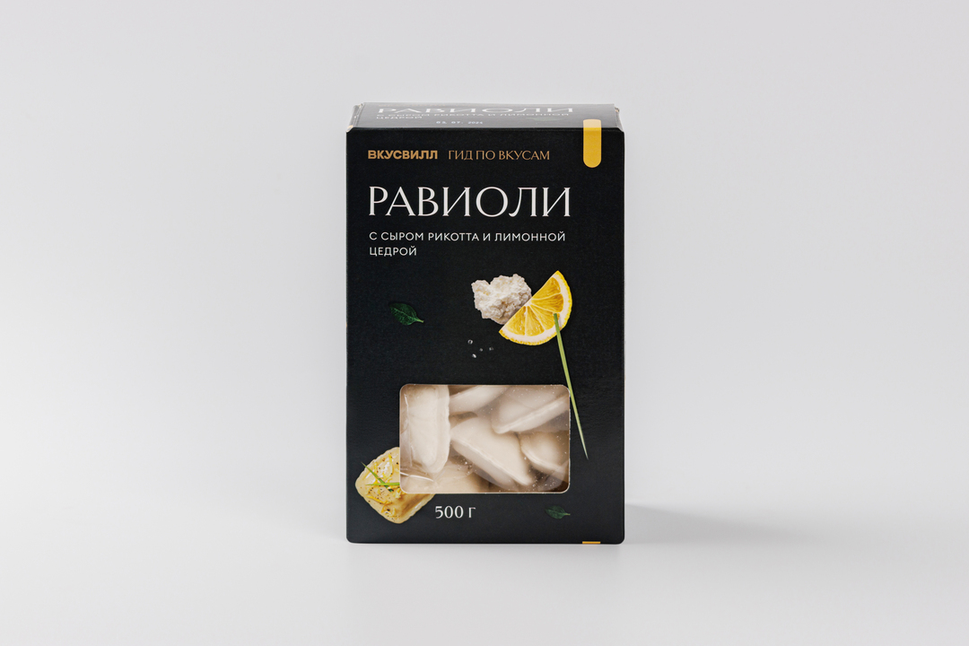 

Равиоли ВкусВилл с сыром рикотта и лимонной цедрой 500 г