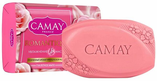Мыло Camay Romantique с ароматом французской розы 85 г