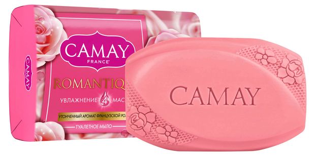 

Мыло Camay Romantique с ароматом французской розы 85 г