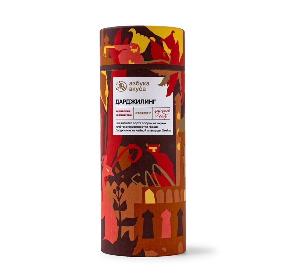 

Чай чёрный дарджилинг, Азбука вкуса, 60 г