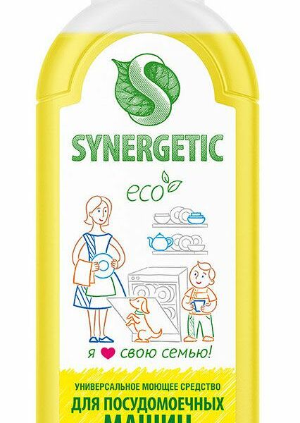 Моющее cредство Synergetic для посудомоечных машин 1 л