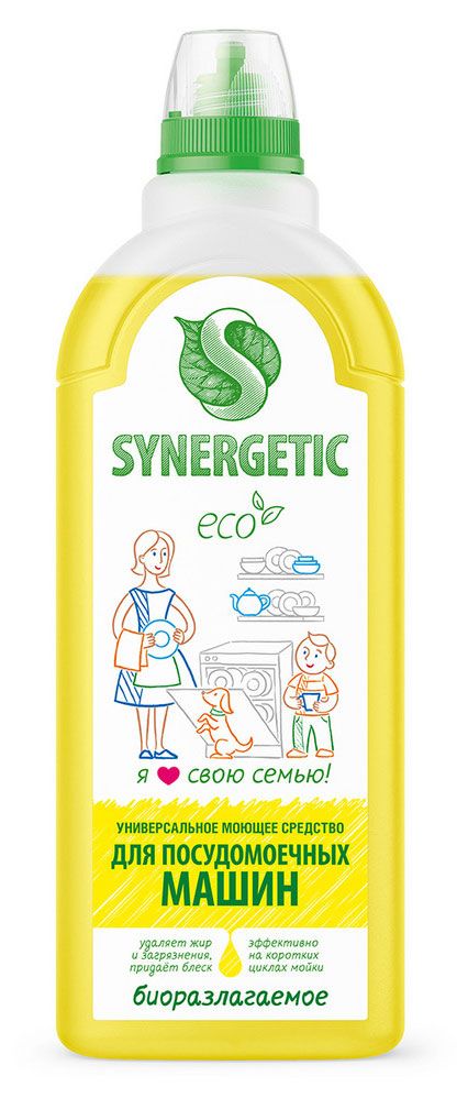 

Моющее cредство Synergetic для посудомоечных машин 1 л