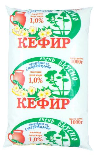

Кефир Продукты из Старожилово 1%