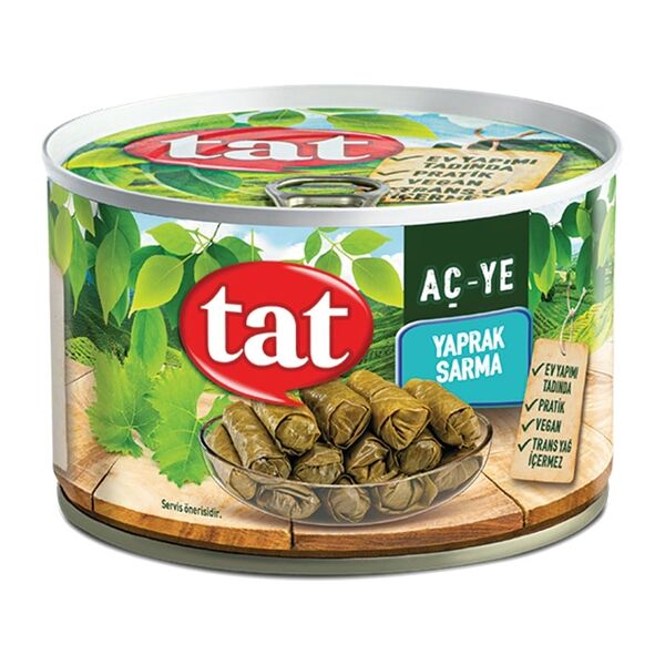 Долма Tat консервированная из виноградных листьев Турция