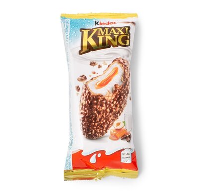 Пирожное Kinder Maxi King орехи и Карамель 35г