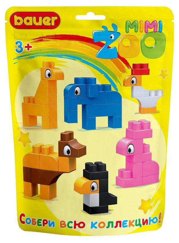 

Конструктор Bauer mimi zoo в ассортименте 1 шт