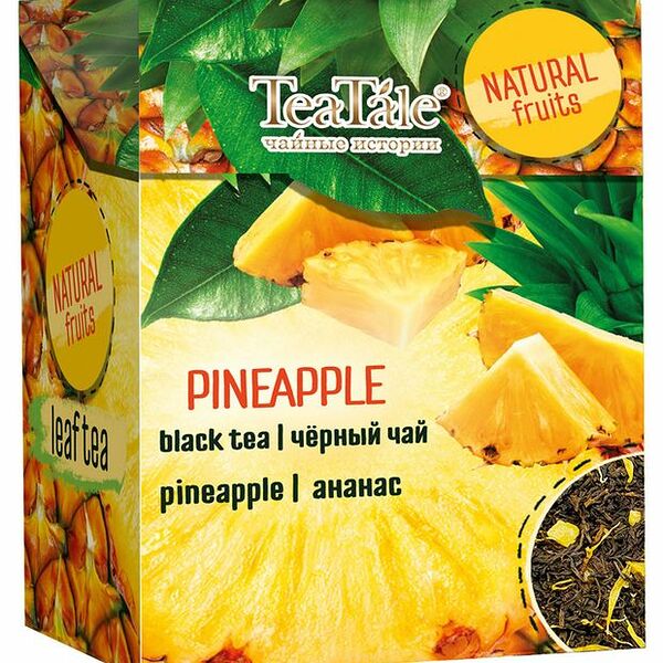 Чай черный TeaTale Сочные фрукты с ароматом ананаса