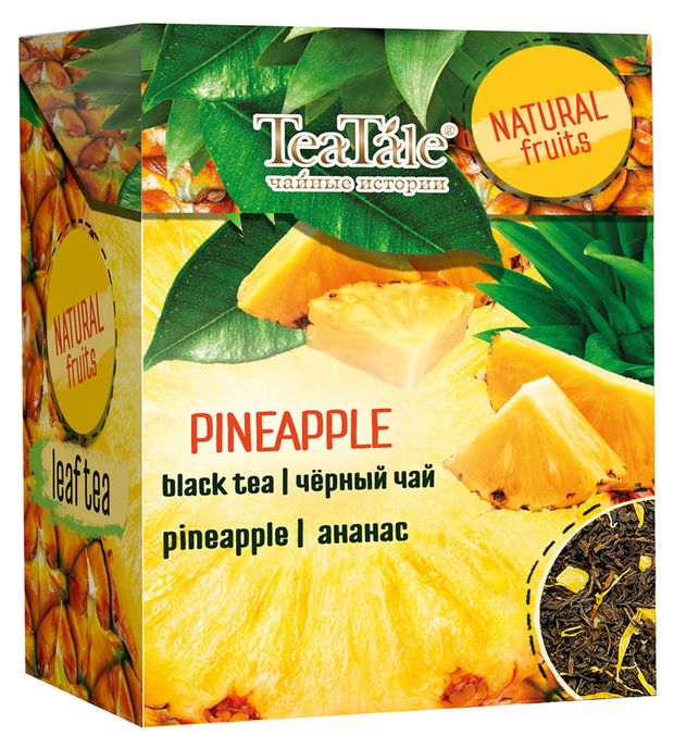 

Чай черный TeaTale Сочные фрукты с ароматом ананаса